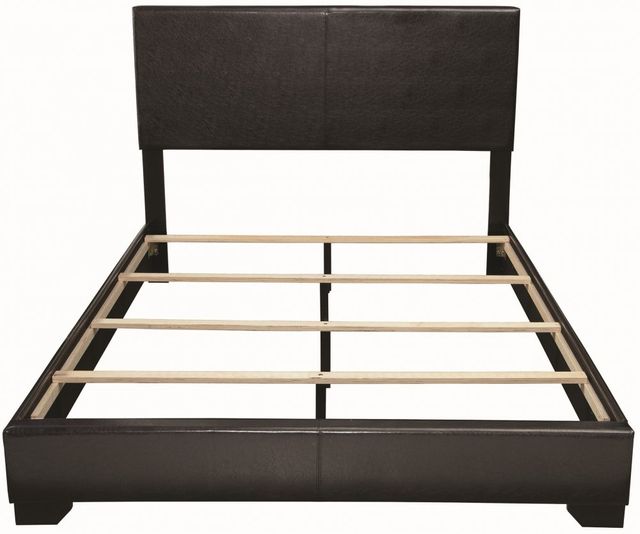 Coaster® Conner Dark Brown Eastern King Upholstered Bed 4