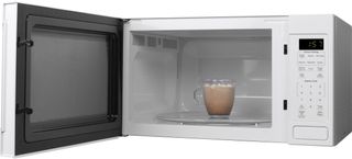 GE® 1.6 Cu. Ft. White Countertop Microwave