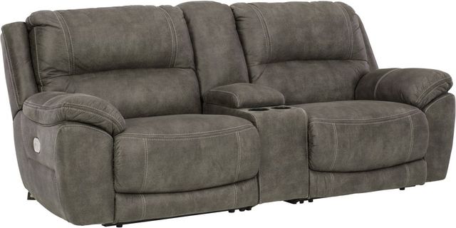 Signature Design by Ashley® Cranedall Quarry 3-Piece Power Reclining Sectional-0
