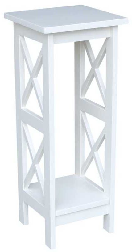 John Thomas Furniture® Home Accents X-Side Plant Stand Table | Lux ...