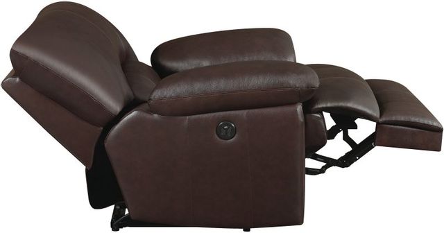 Coaster® Clifford 3 Piece Chocolate Reclining Living Room Set 5