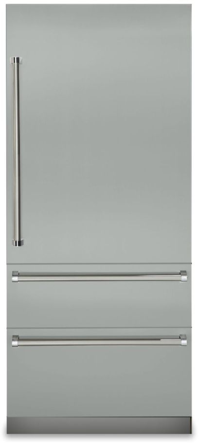 Viking® Professional 7 Series 20.0 Cu. Ft. Stainless Steel Fully Integrated Bottom Freezer Refrigerator 78