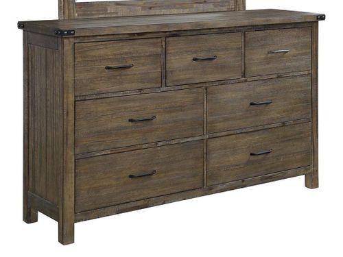 New Classic® Home Furnishings Galleon Weathered Walnut Dresser