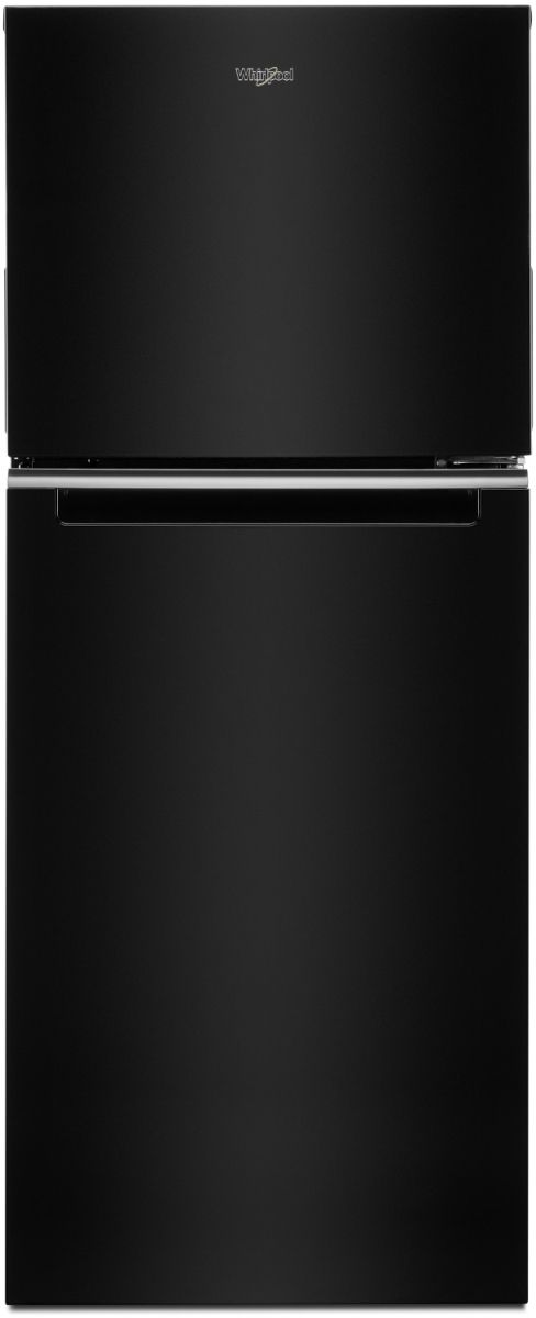 Whirlpool® 11.6 Cu. Ft. Black Counter Depth Top Freezer Refrigerator