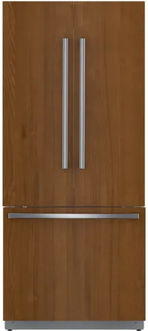 Bosch Benchmark Series 19.4 Cu. Ft. Custom Panel Built In French Door Refrigerator