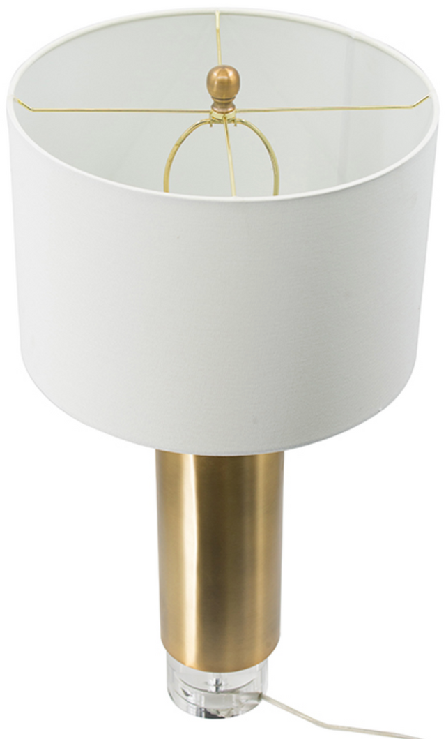 A & B Home Brass Table Lamp-2