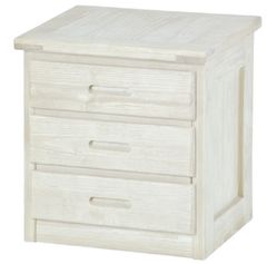 Crate Designs™ Furniture Cloud 24" Tall Nightstand with Lacquer Finish Top Only