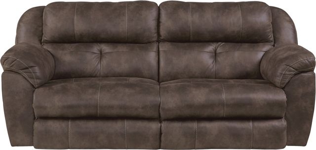 Catnapper® Ferrington Dusk Power Headrest Power Lay Flat Reclining Sofa