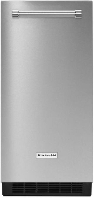 KitchenAid® 15" Stainless Steel with PrintShield™ Finish Automatic Ice Maker