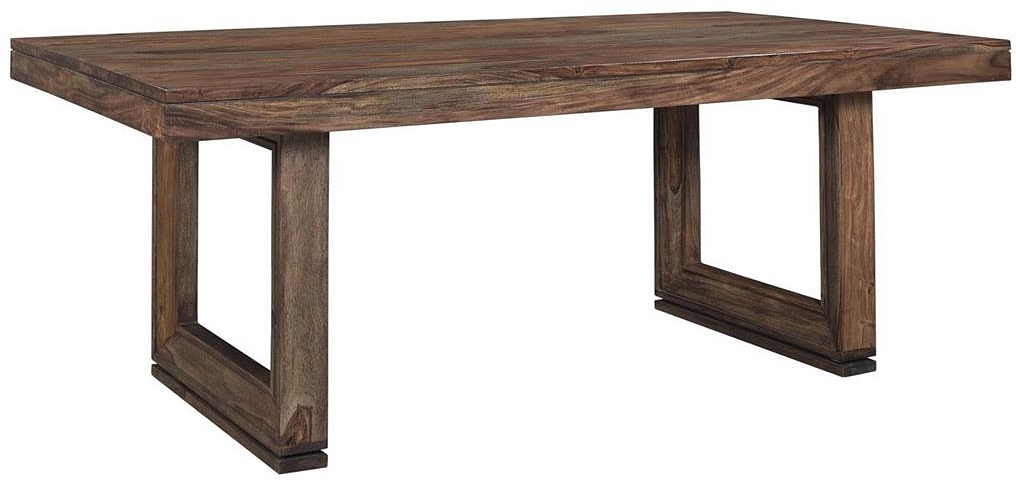 Coast to Coast Accents™ Brownstone Nut Brown Dining Table