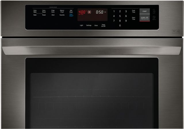 LG 30" Black Stainless Steel Electric Built In Single Oven 4