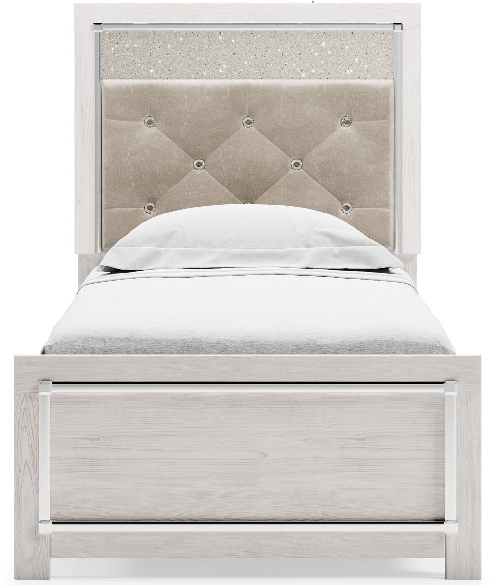 Signature Design by Ashley® Altyra White Twin Panel Bed