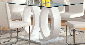 Furniture of America® Lodia I White Dining Table
