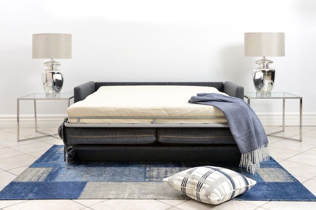 Decor-Rest® Furniture LTD 2T5 Gray Queen Sofa Sleeper