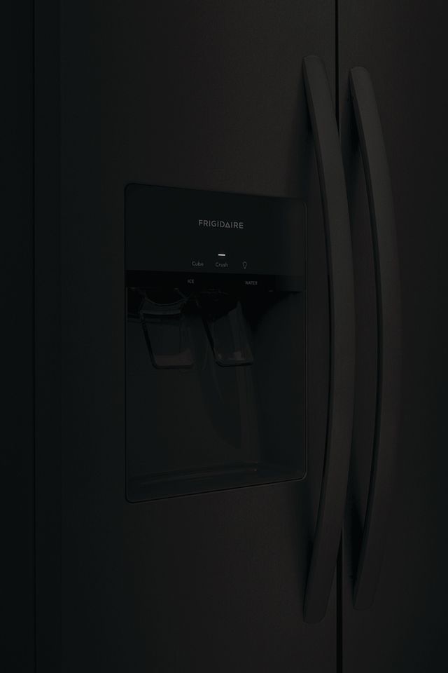Frigidaire® 22.2 Cu. Ft. Black Standard Depth Side-by-Side Refrigerator 4