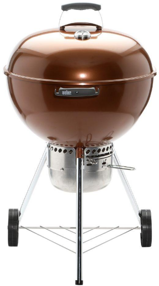 Weber® Original Kettle™ Series 27" Copper Premium Charcoal Grill 0