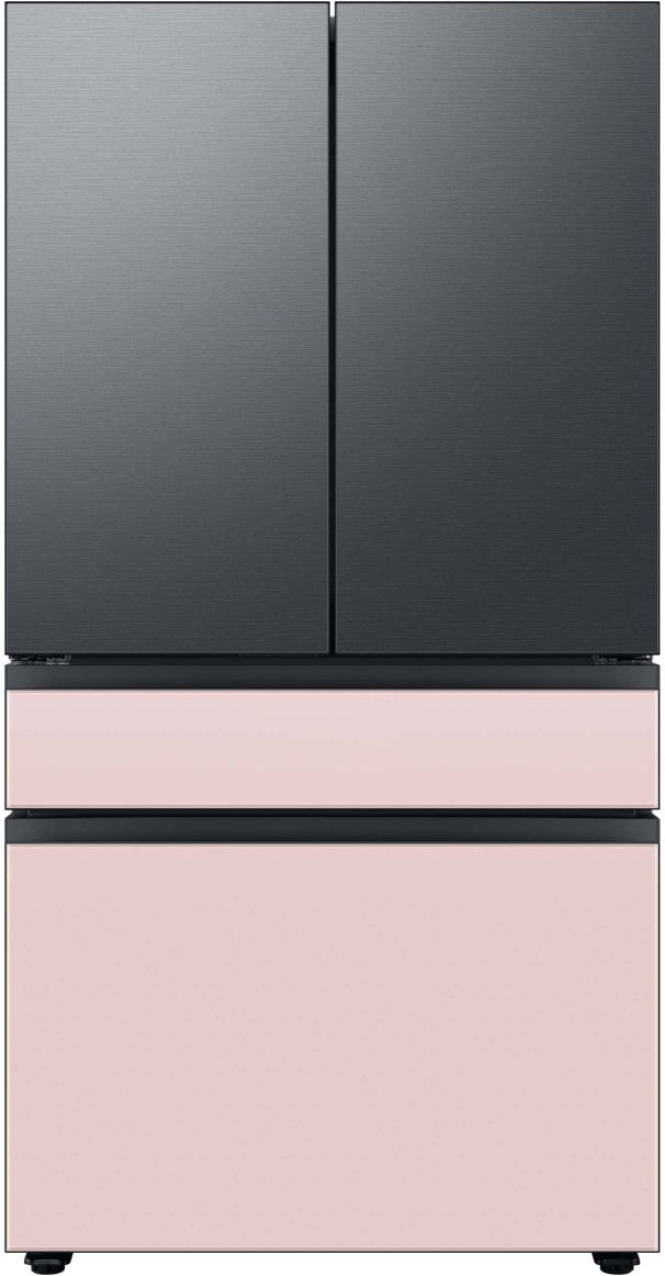 Samsung Bespoke 18" Matte Black Steel French Door Refrigerator Top Panel 10