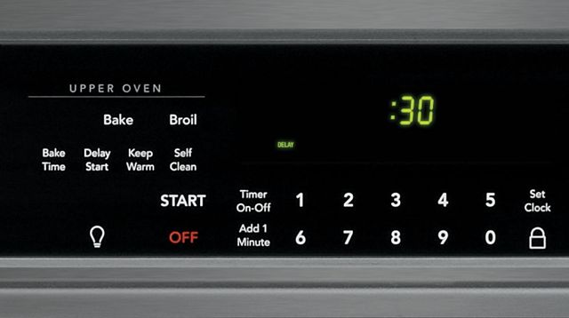 Frigidaire® 30" Black Stainless Steel Electric Built In Double Oven 10