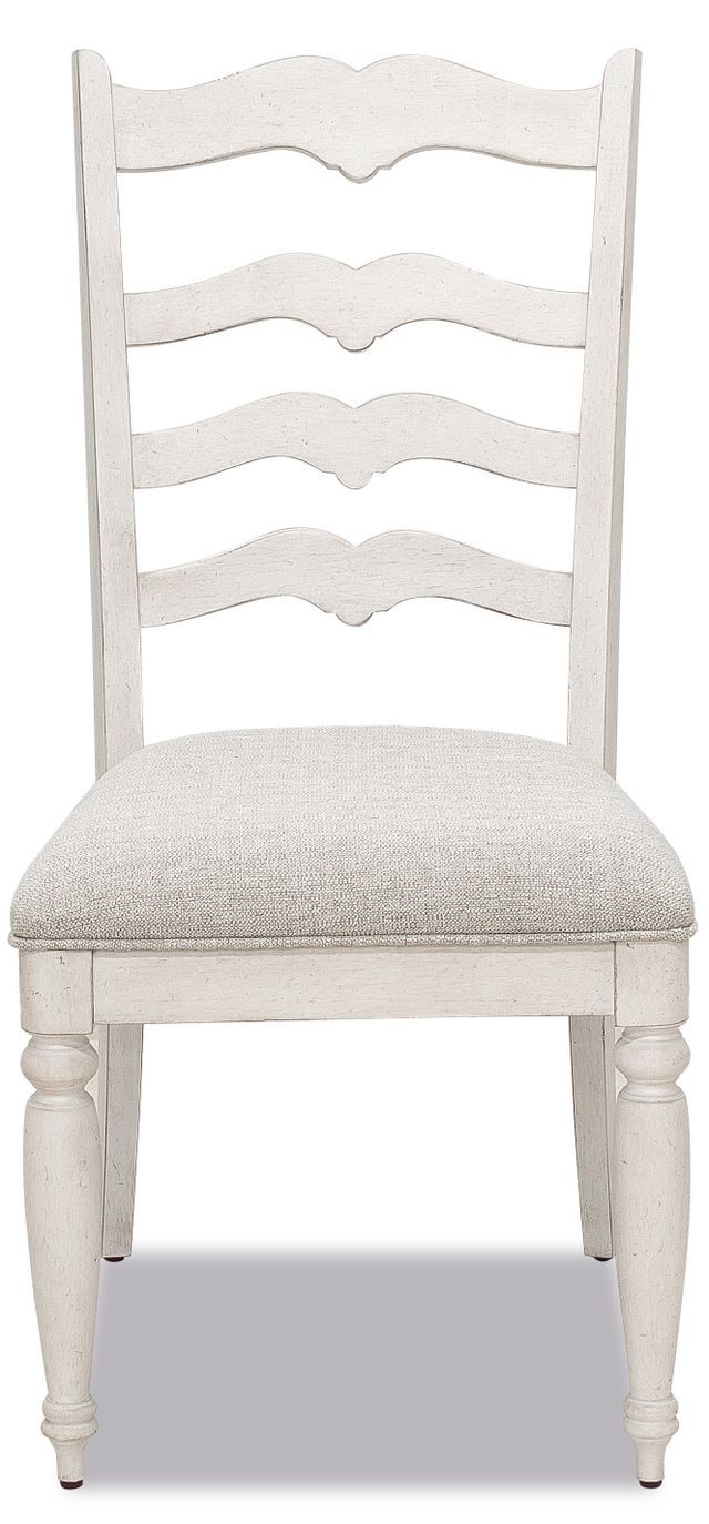 Klaussner® Nashville White Side Chair-1