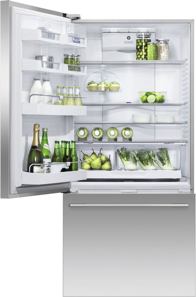 Réfrigérateur à congélateur inférieur à profondeur de comptoir de 32 po Fisher Paykel® de 17,1 pi³ - Acier inoxydable 1