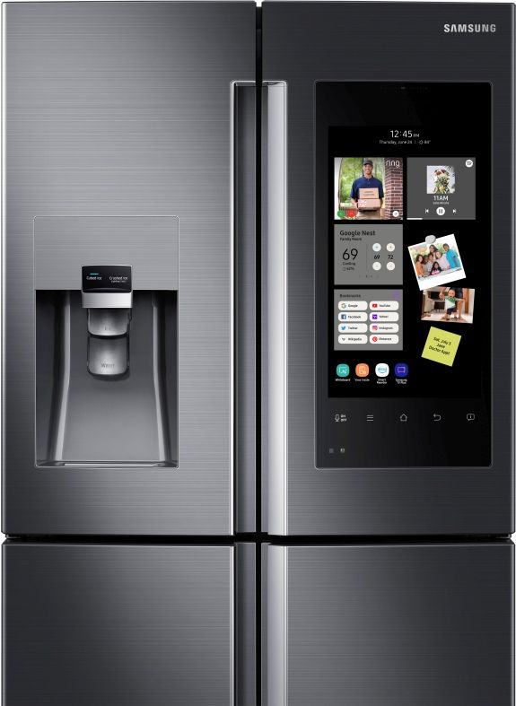 Samsung 28 Cu. Ft. 4-Door Flex™ Refrigerator-Fingerprint Resistant Black Stainless Steel 5