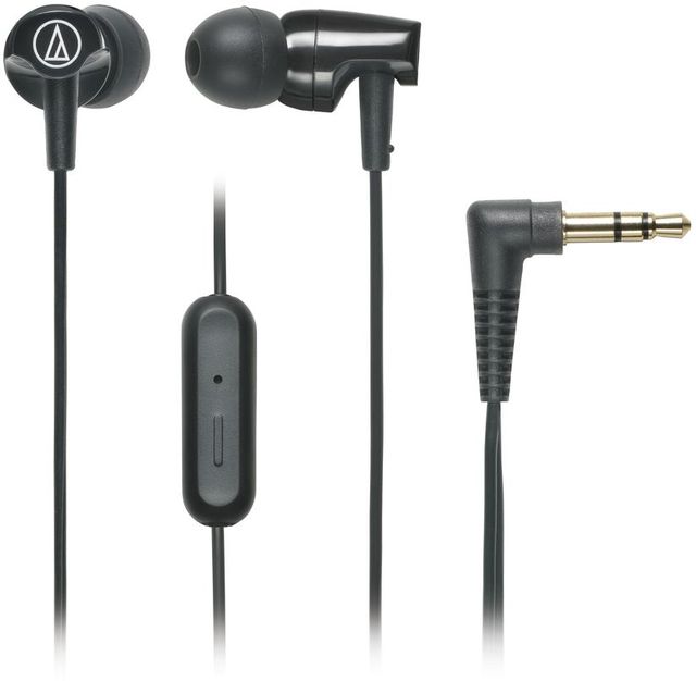 Audio-Technica® SonicFuel® Black In-Ear Headphones 0