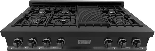 ZLINE 48 Gas Stovetop w/ 7 Gas Burners & Griddle (RT48)