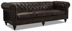 Klaussner® Charlotte Dark Brown Sofa
