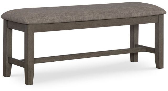Home Furniture Outfitters Allston Park Gray Farmhouse Bench-0