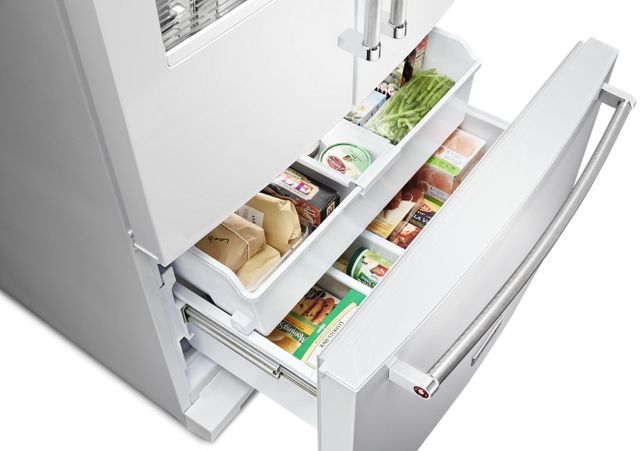 KitchenAid® 26.8 Cu. Ft. White French Door Refrigerator 6
