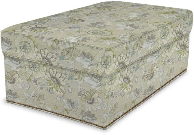 England Furniture June Storage Ottoman with Nails 2