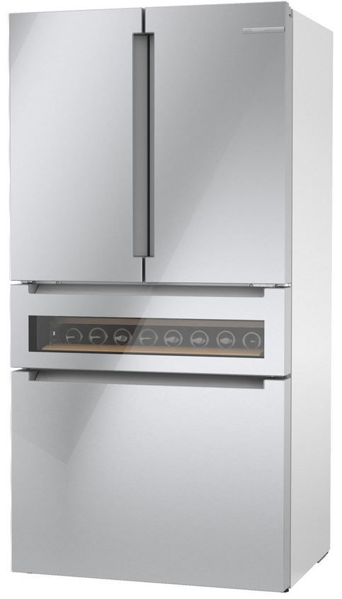 Bosch 800 Series 20.5 Cu. Ft. Stainless Steel Counter Depth French Door Refrigerator 4
