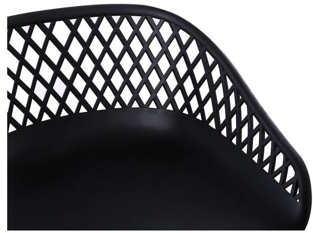 Moe's Home Collection Piazza Black-m2 Outdoor Bar Stool 3