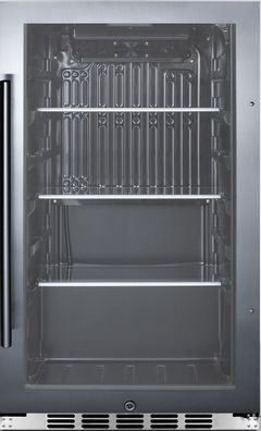 Summit® Commercial 3.1 Cu. Ft. Stainless Steel Beverage Center