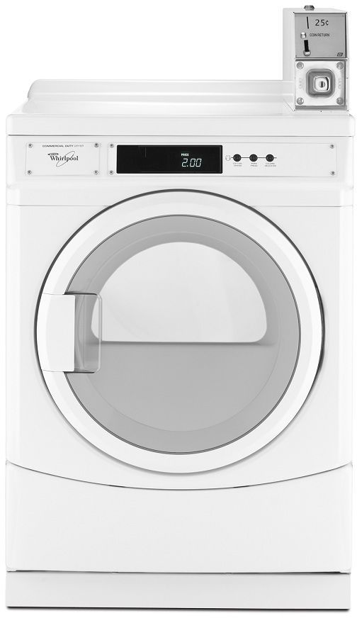 Whirlpool® Commercial Extra-Large Capacity Gas Dryer-White-CGD8990XW-0