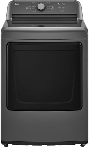 LG 7.3 Cu. Ft. Monochrome Grey Front Load Electric Dryer