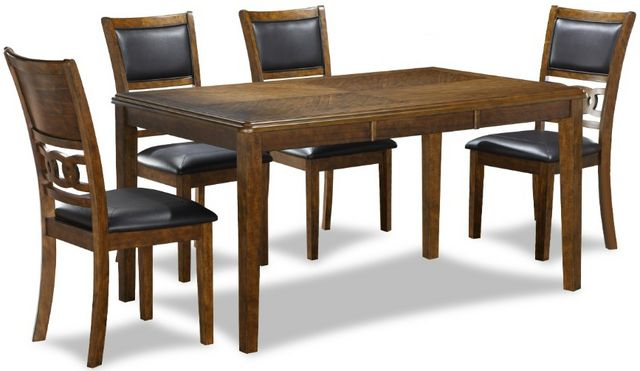 New Classic® Home Furnishings Gia 5-Piece Dining Table Set | Factory ...