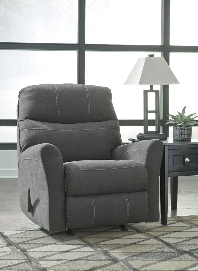 Benchcraft® Maier Charcoal Recliner-3