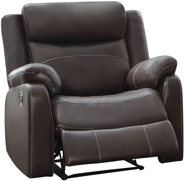 Homelegance® Yerba Dark Brown Layflat Reclining Chair