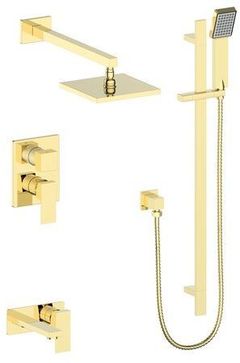 ZLINE Bliss Polished Gold Shower System