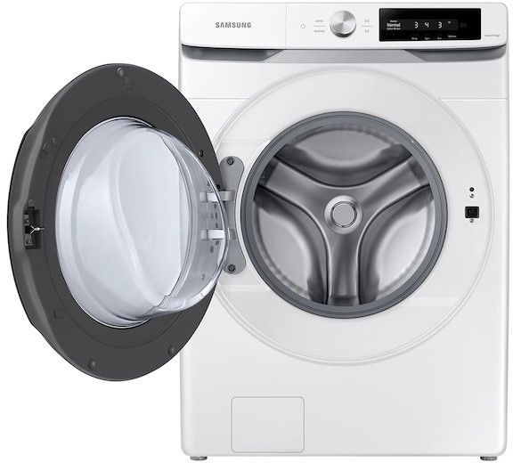 Samsung 4.5 Cu. Ft. White Front Load Washer [Scratch & Dent] 1