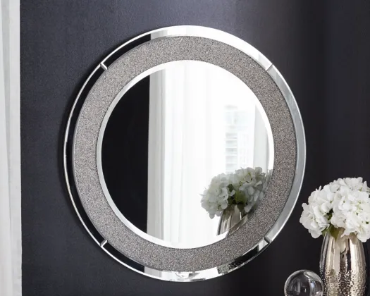Signature Design by Ashley® Kingsleigh Silver Accent Mirror 3