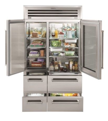 Sub-Zero® PRO 30.4 Cu. Ft. Stainless Steel High Altitude Refrigerator-2