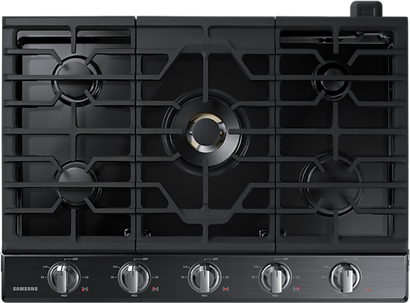 Samsung 30" Stainless Steel Gas Cooktop 4