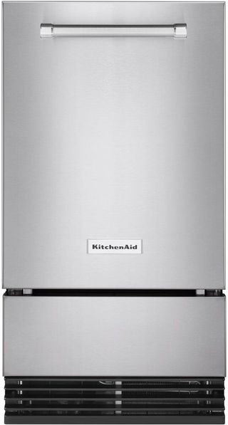 KitchenAid® 18" Stainless Steel with PrintShield™ Finish Automatic Ice Maker