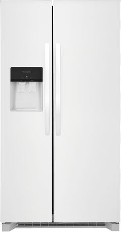 Frigidaire® 25.6 Cu. Ft. White Side-by-Side Refrigerator-FRSS2623AW