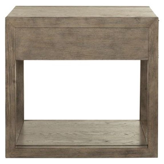 Liberty Bartlett Field Dusty Taupe End Table -3