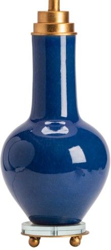 Crestview Collection Penta Blue/White Table Lamp-1