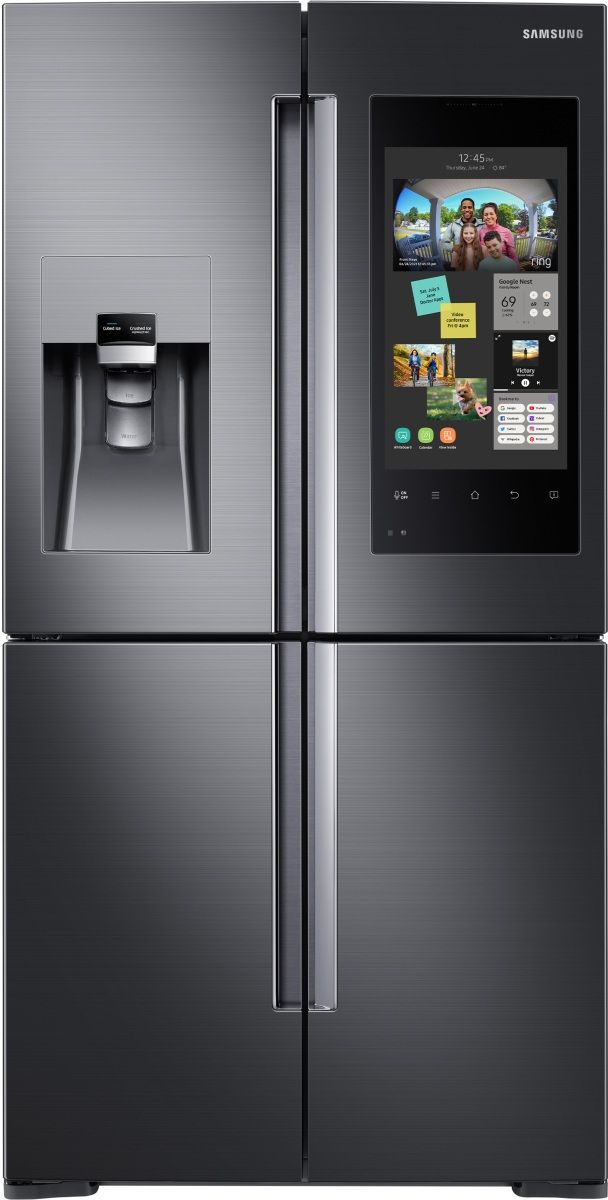 Samsung 28 Cu. Ft. 4-Door Flex™ Refrigerator-Fingerprint Resistant Black Stainless Steel 0