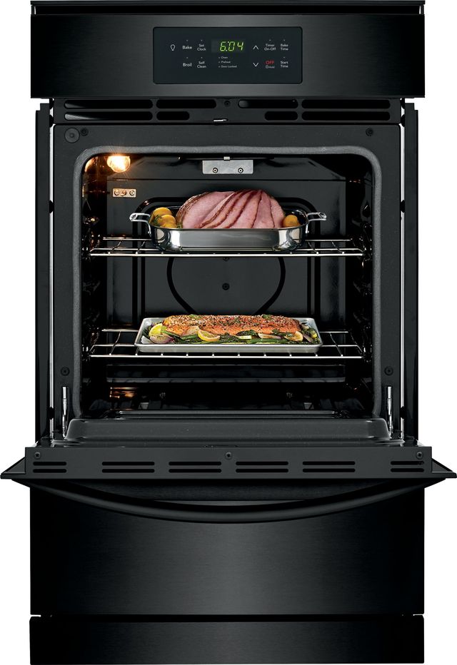 Frigidaire® 24" Black Single Gas Wall Oven 2